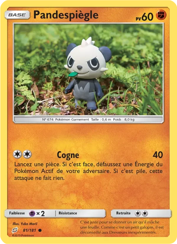 Carte Pokémon Pandespiègle — Duo de Choc