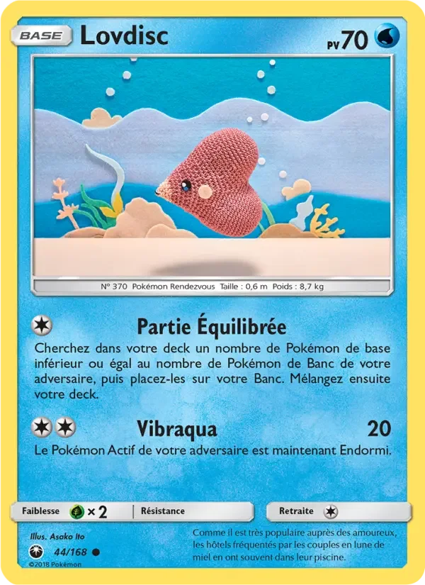 Carte Pokémon Lovdisc — Tempête Céleste