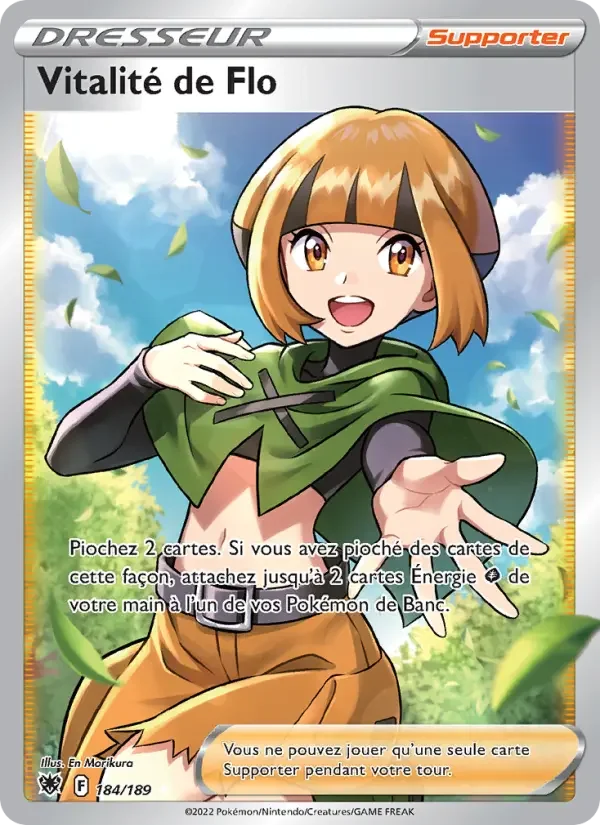 Carte Pokémon Vitalité de Flo — Astres Radieux