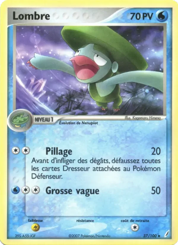 Carte Pokémon Lombre — Gardiens de Cristal