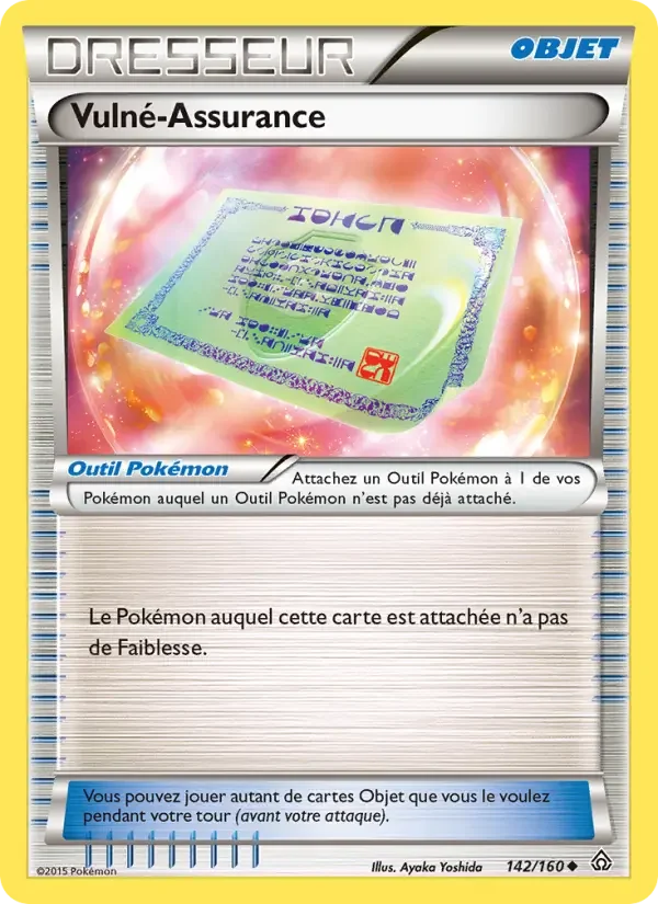 Carte Pokémon Vulné-Assurance — Primo-Choc