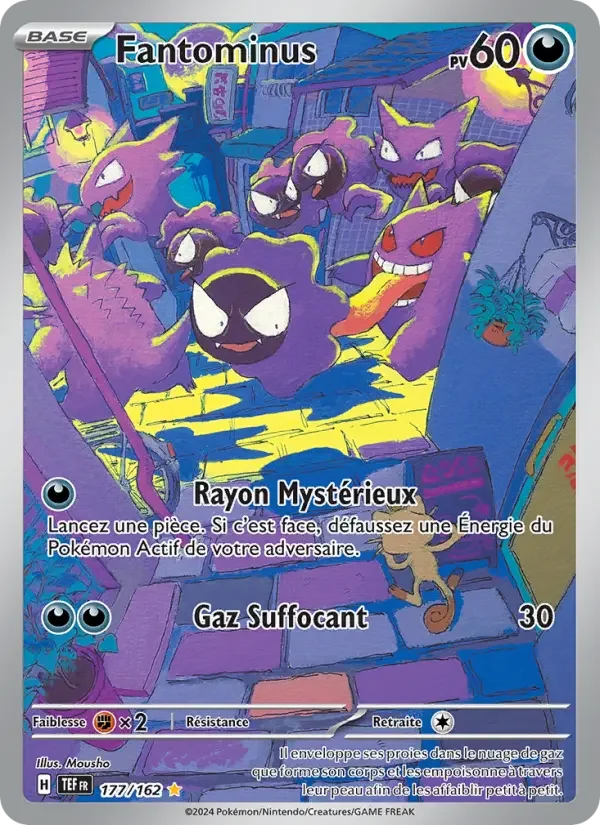Carte Pokémon Fantominus — Forces Temporelles