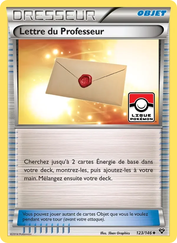 Carte Lettre du Professeur
