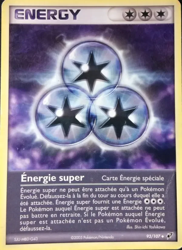 Carte Énergie super