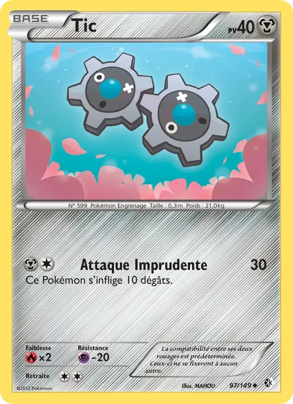 Carte Pokémon Tic — Frontières Franchies