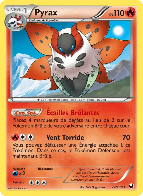 Carte Pokémon Pyrax — Explorateurs Obscurs