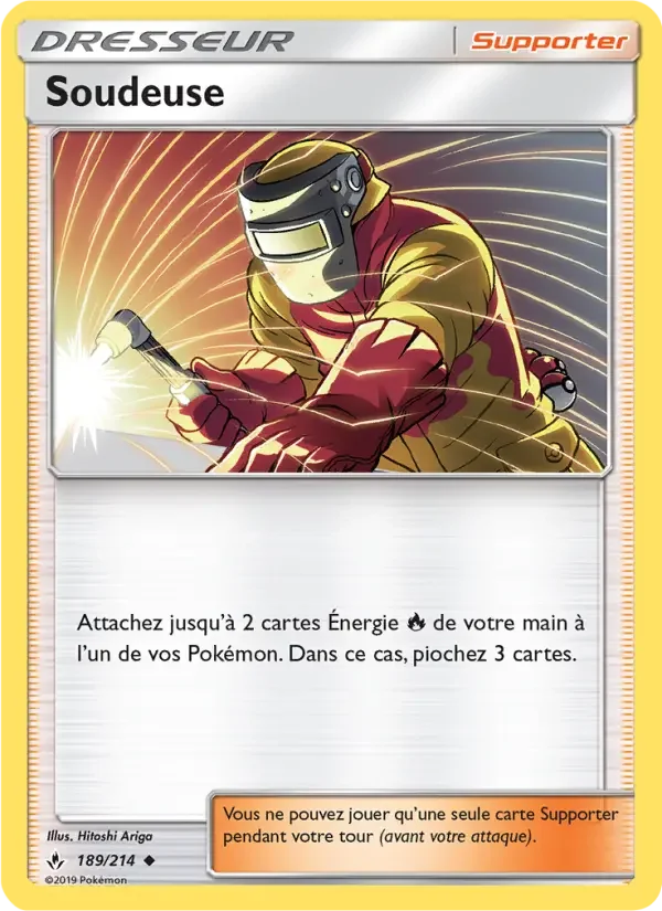 Carte Pokémon Soudeuse — Alliance Infaillible