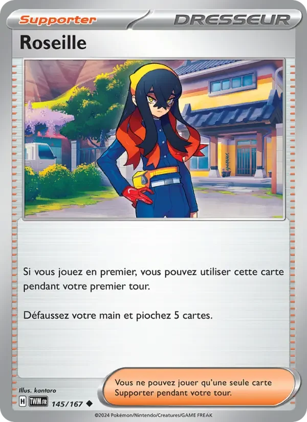Carte Pokémon Roseille — Mascarade Crépusculaire