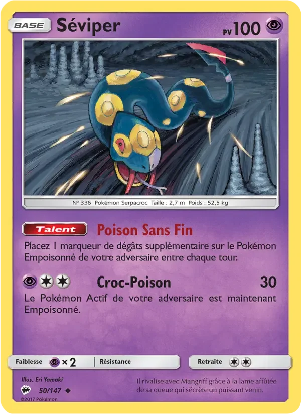 Carte Séviper
