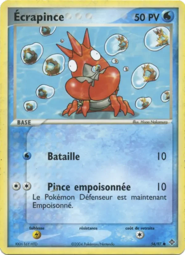 Carte Écrapince