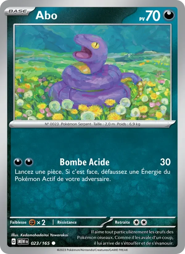 Carte Pokémon Abo — Pokémon 151