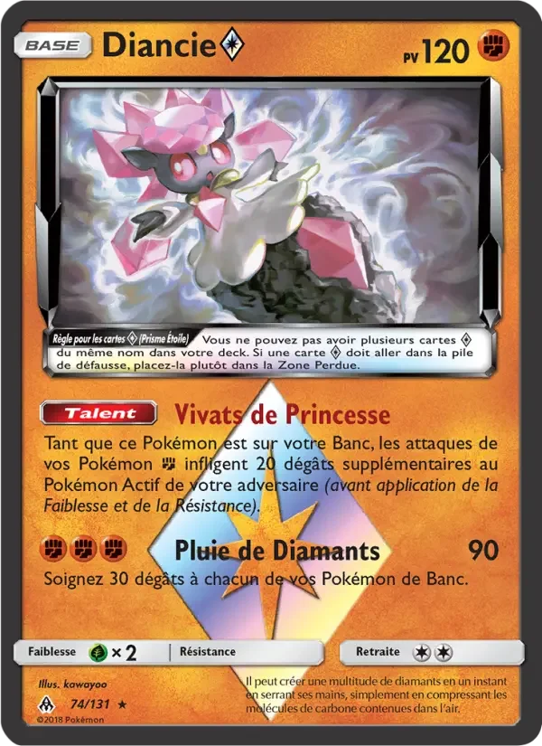 Carte Diancie ◇