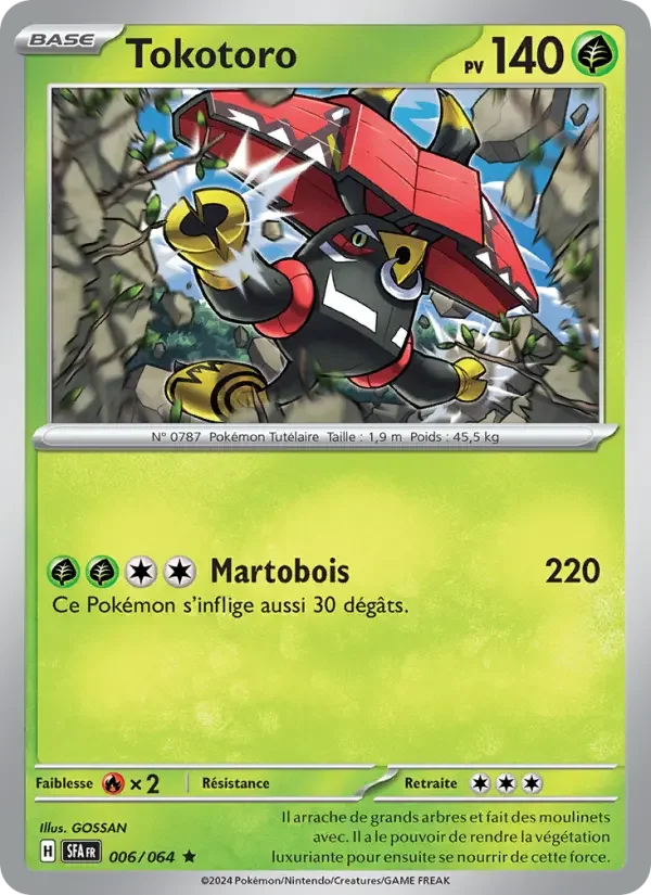 Carte Tokotoro