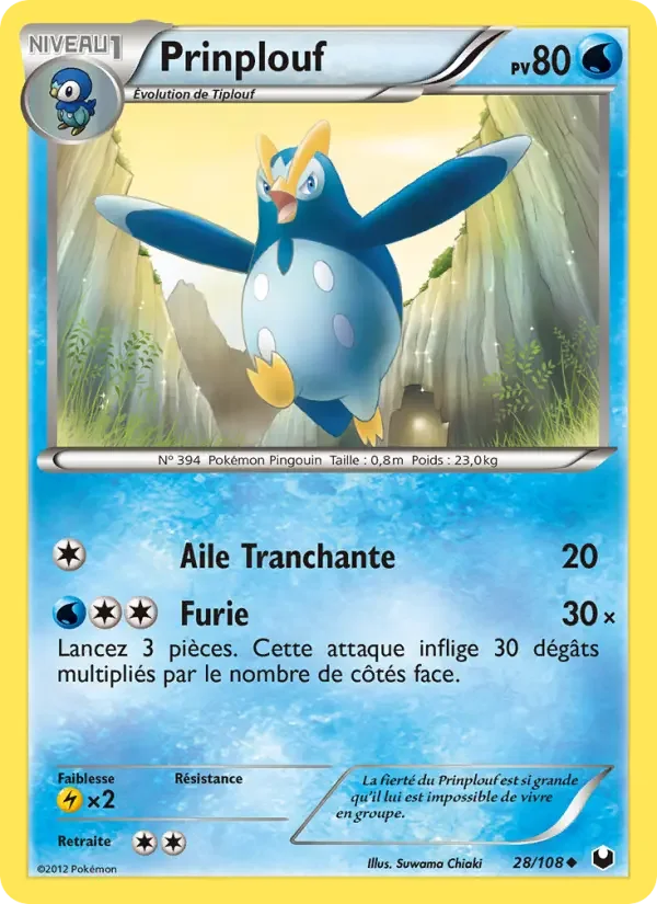 Carte Pokémon Prinplouf — Explorateurs Obscurs