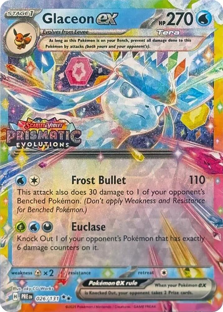Carte Pokémon Givrali-ex — Évolutions Prismatiques