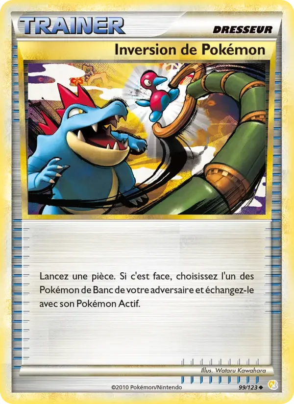 Carte Pokémon Inversion de Pokémon — HeartGold SoulSilver