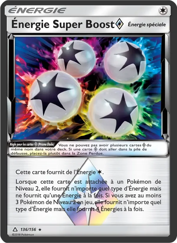 Carte Pokémon Énergie Super Boost ◇ — Ultra-Prisme