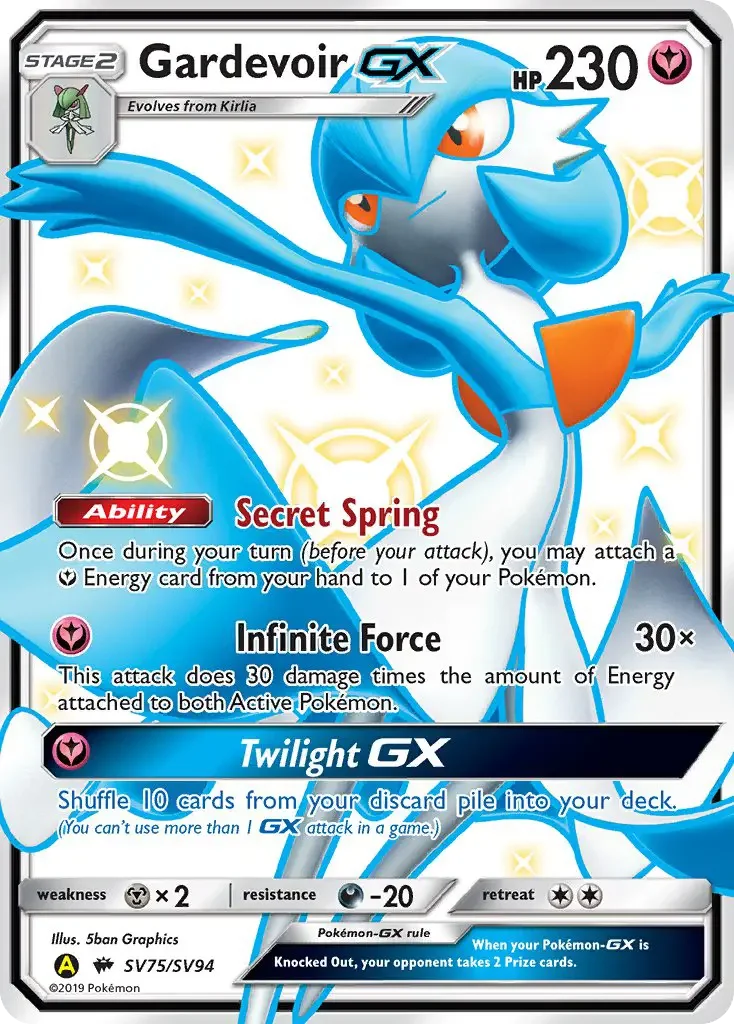 Carte Gardevoir-GX