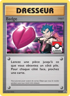 Carte Pokémon Gym Badge — Promos X&Y
