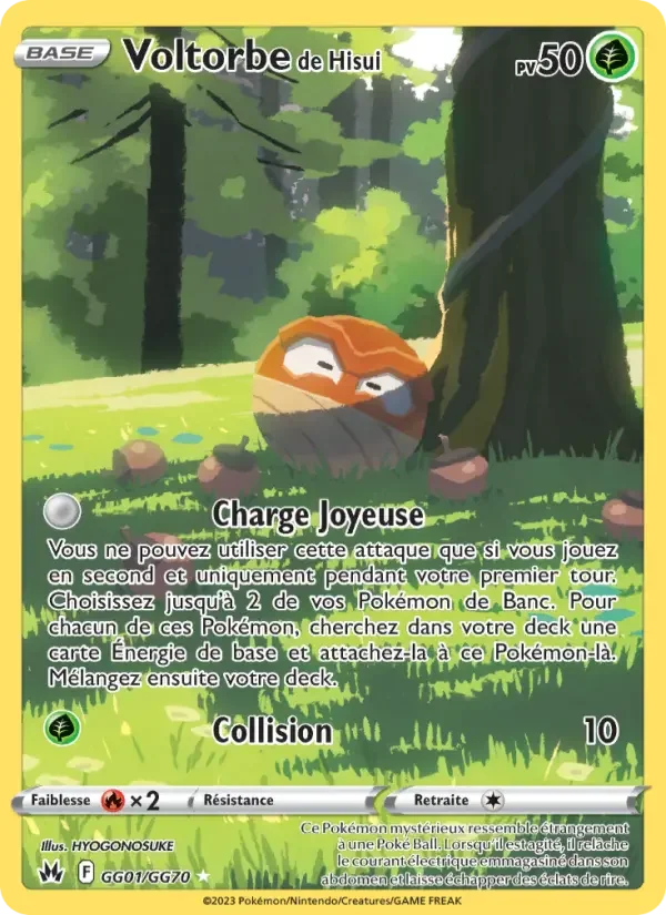 Carte Voltorbe de Hisui