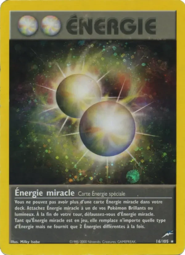 Carte Énergie miracle