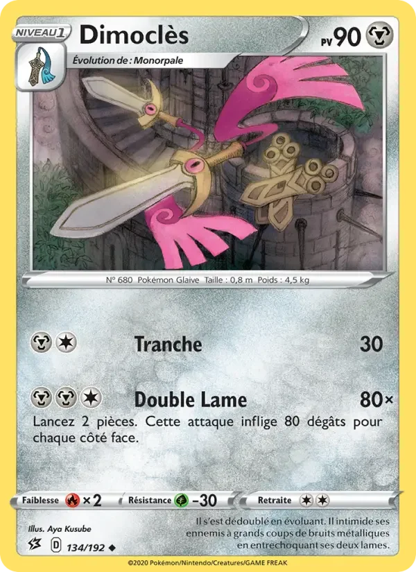 Carte Pokémon Dimoclès — Clash des Rebelles