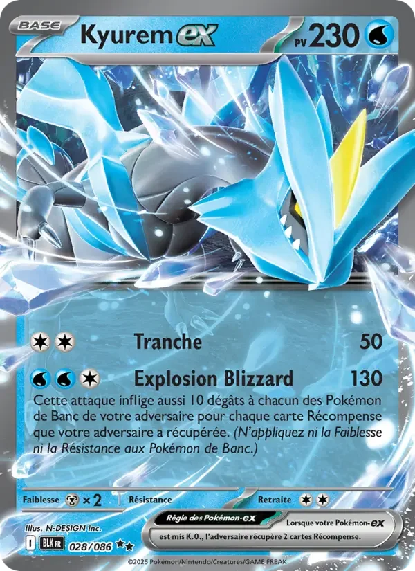 Carte Kyurem-ex