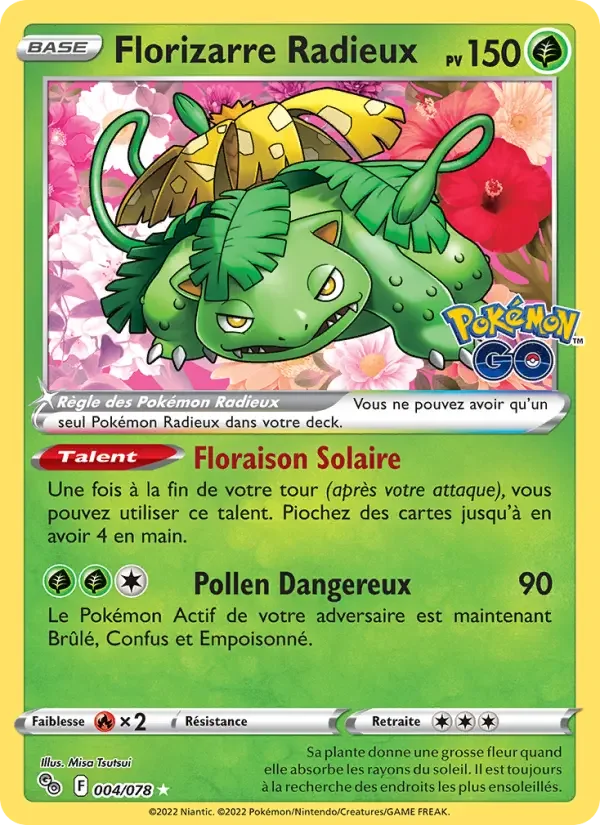 Carte Florizarre Radieux