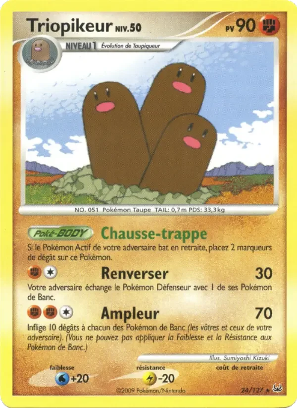 Carte Triopikeur