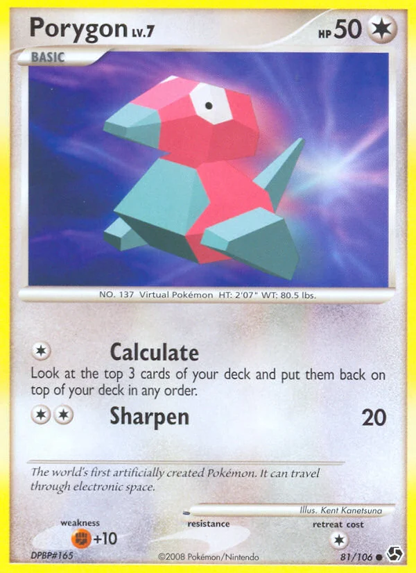 Carte Pokémon Porygon — Grands Envols