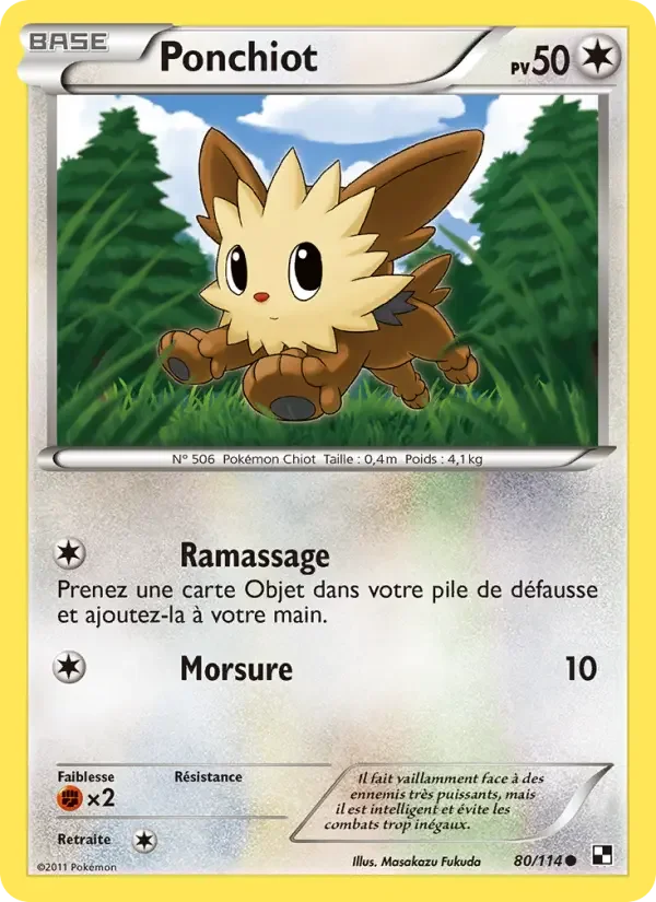 Carte Ponchiot