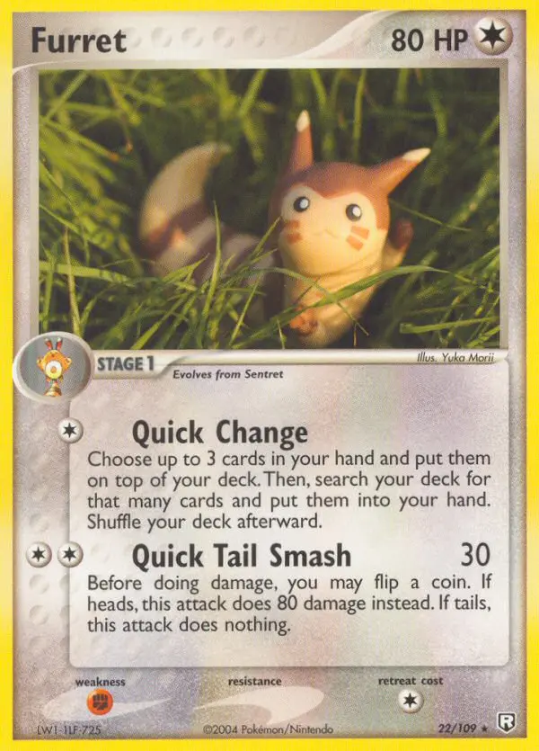 Carte Pokémon Fouinar — EX Team Rocket Returns