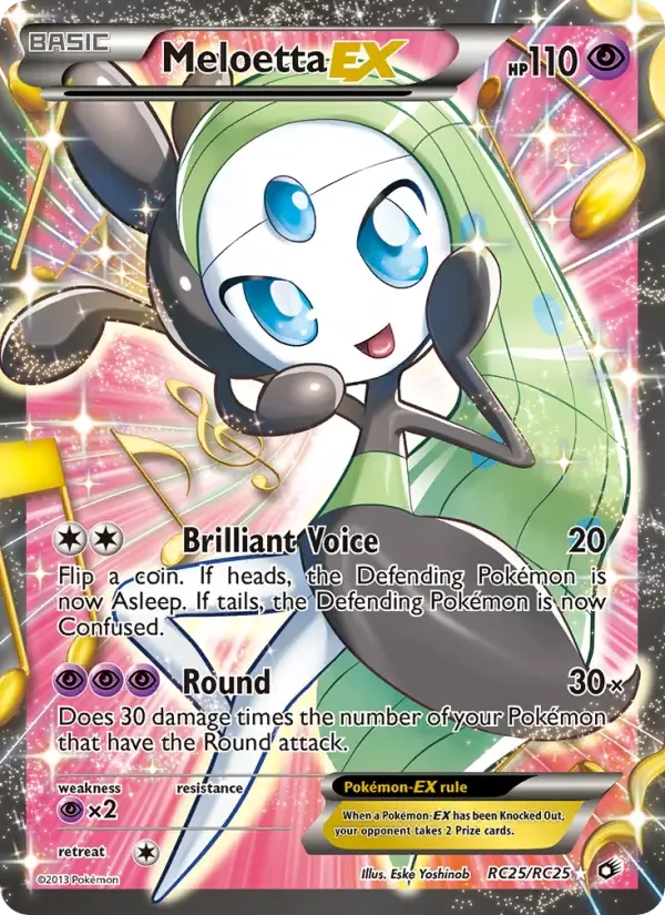 Carte Meloetta-EX