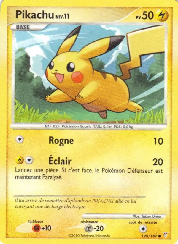 Carte Pikachu