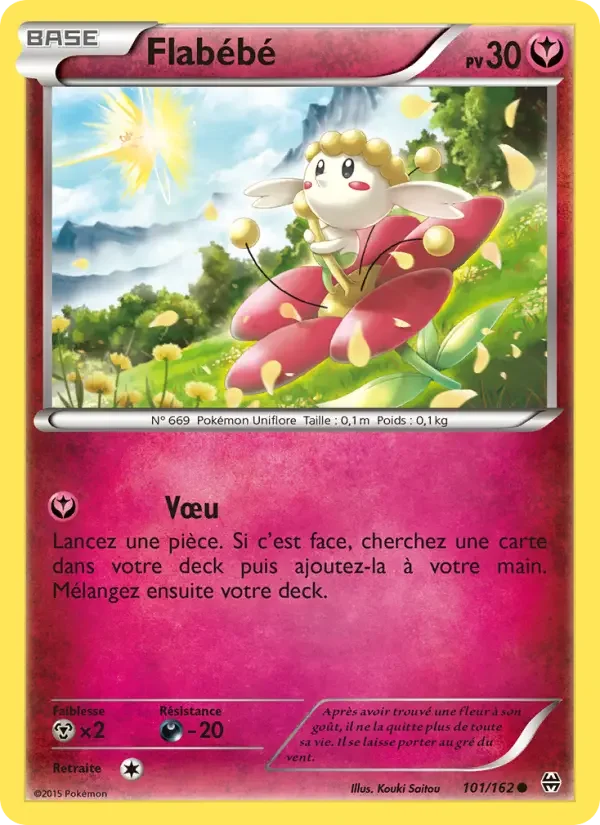 Carte Pokémon Flabébé — Impulsion TURBO