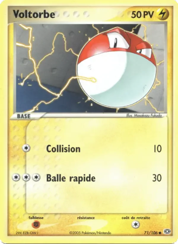 Carte Voltorbe