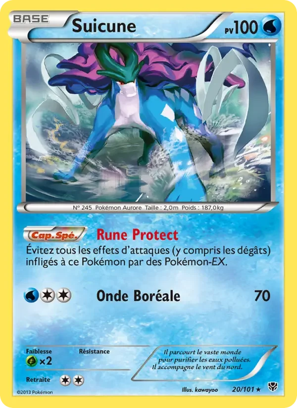 Carte Suicune