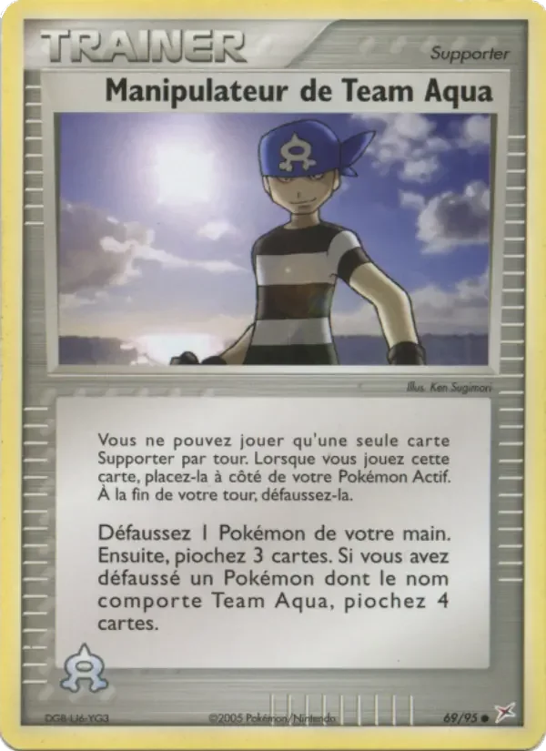 Carte Manipulateur de Team Aqua