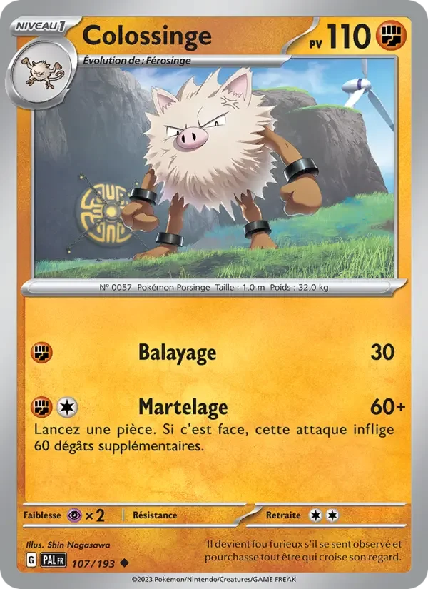 Carte Colossinge