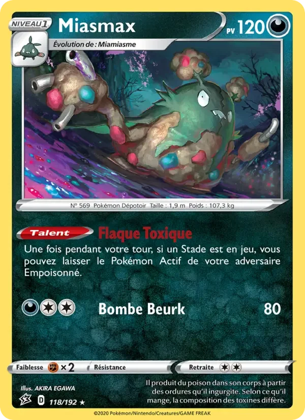 Carte Miasmax