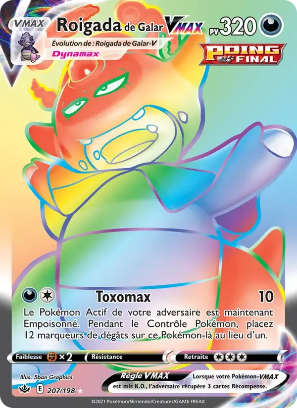 Carte Roigada de Galar VMAX