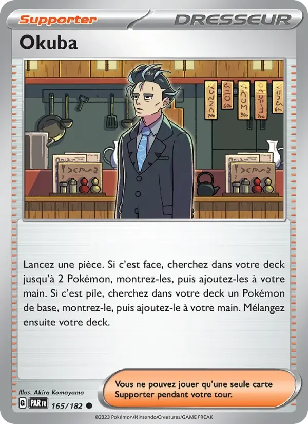 Carte Pokémon Okuba — Faille Paradoxe