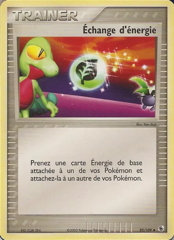 Carte Échange d'énergie