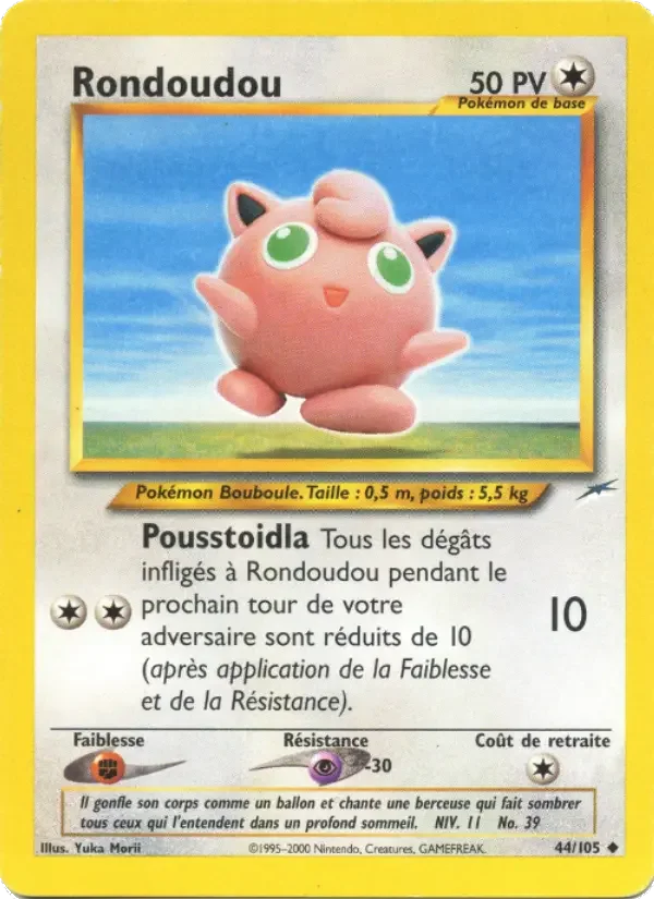 Carte Pokémon Rondoudou — Neo Destiny