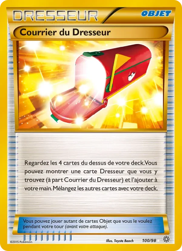 Carte Courrier du Dresseur