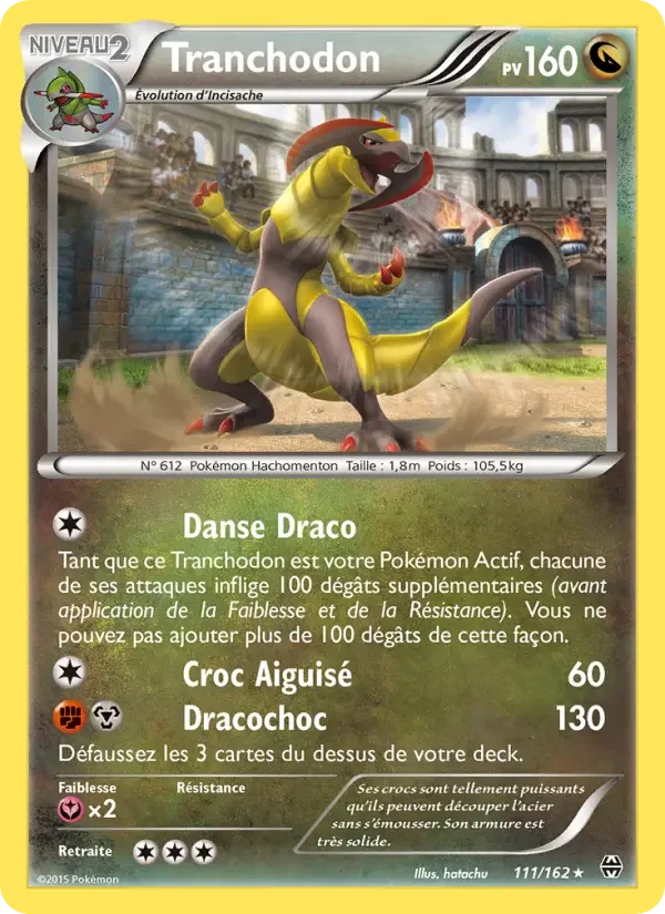 Carte Pokémon Tranchodon — Impulsion TURBO
