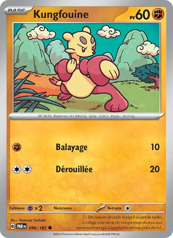 Carte Pokémon Kungfouine — Faille Paradoxe