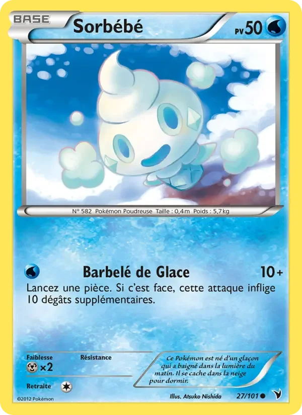 Carte Pokémon Sorbébé — Nobles Victoires