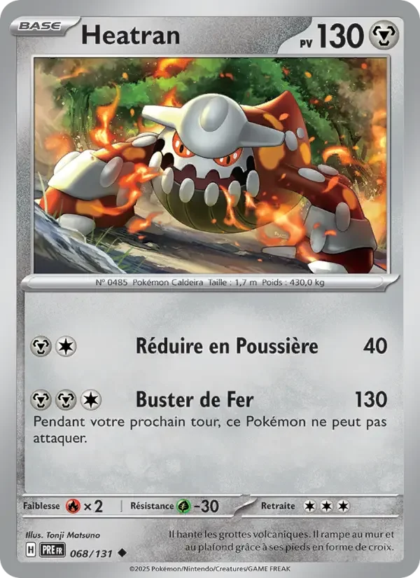 Carte Heatran