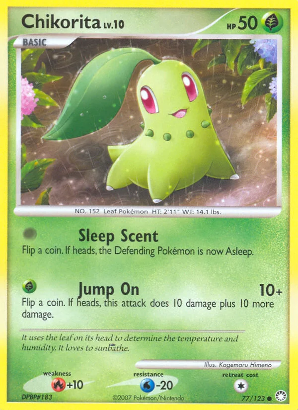 Carte Pokémon Germignon — Trésors Mystérieux